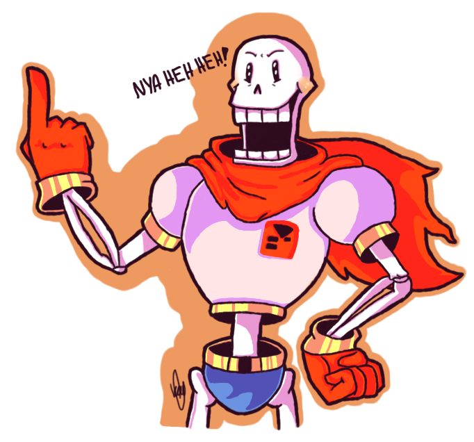 Papyrus Undertale Sticker Papyrus Undertale Discover And Share Gifs