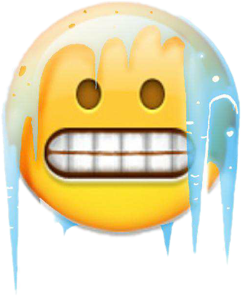 Ice Emoji Freetoedit ice emoji Sticker By elin51