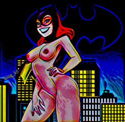 comicbooklove comicbooknerd comicart batgirl neoneffect freetoedit