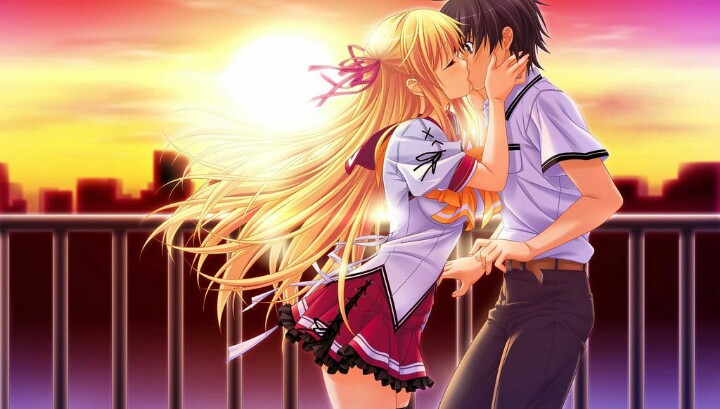 Images Of Cheek Anime Girl Kiss
